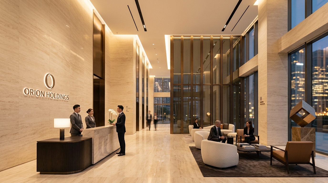 Unlimited Investment Office Lobby